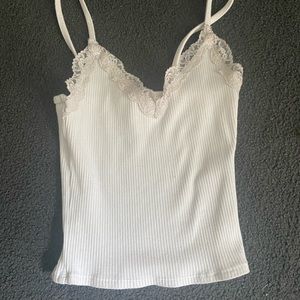white tank top